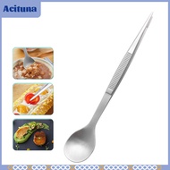 2in1 Spoon Tweezer Serving Spoon Tweezer Creative Flatware Lightweight Multifunctional Tablespoon fo