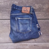 momotaro jeans selvedge 14oz second not iron heart flat head evisu pbj japan blue