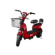 จักรยานไฟฟ้า EM BIKE รุ่น ECO  สีแดง/น้ำเงิน/เขียว/ขาว/เหลือง รับประกัน 1 ปี By Mac Modern