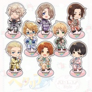 Hetalia WorldStars Acrylic Standee Balletcore Style Anime Figure, Cute Ballet-Inspired Costume, Desk