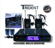 Trident Lapel Mic Tr 502 the Original Wireless Lapel Microphone / skin tone wireless Microphone