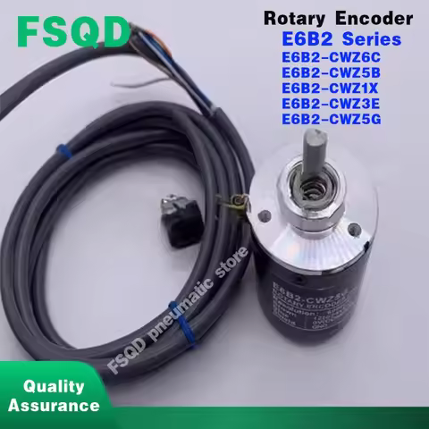 1pc E6B2-CWZ6C E6B2-CWZ5B E6B2-CWZ1X E6B2-CWZ3E E6B2-CWZ5G Photovoltaic Incremental Rotary Encoder E