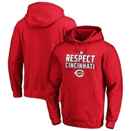 NBAS NFL NHL Cincinnati Redss ผู้ชายผู้หญิงกีฬา Hoodie MLB Casual เบสบอล Jersey โพลีเอสเตอร์เสื้อกัน