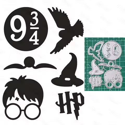 Smart Kids Letters HP Metal Cutting Dies For DIY Scrapbooking Photo Album Craft Decorat Paper Templa