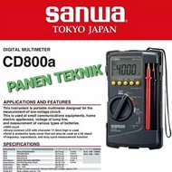 Sanwa Digital Multimeter Cd800 Avometer Multi Meter Cd 800