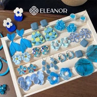 Eleanor Accessories blue 925 sterling silver earrings for women with diverse earring jewelry Accesso