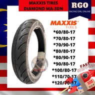 TAYAR MAXXIS MAXIS DIAMOND BUNGA 3D NEW TUBELESS 70/80-17 / 70/90-17 / 80/90-17