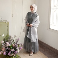 Aura Label x Yurezalina - Caviar Dress In Teal Blue