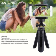 ✅100% Original Antonio Mini Tripod Folding PortableTable Stand Grip Gimble Stabilizer for Digital Camera DSLR Video Selfie Vlog Camcorder Phone Tripod Cellphone LED Light