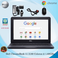 Dell Chromebook 11 3180 Intel Celeron 1.60GHz