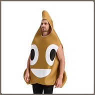 Halloween Funny Poop Costume Adult Party Costume Funny cosplay Stage Performance Costume