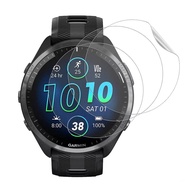 Anti Gores Tempered Glass / Soft TPU Film for Garmin Forerunner 165/Forerunner 55/Forerunner 158 Scr