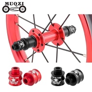Muqzi Front Hub Adapter 74mm to 100mm Converter Extension Bicycle Hub Connection Seli