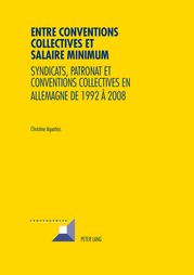 Entre conventions collectives et salaire minimum Christine Aquatias