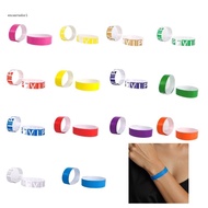 EC Paper Event Wristbands Arm Bands Event Bracelets for Event Party Clubs Concert