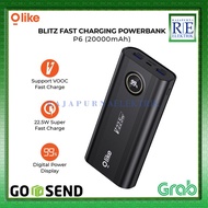 olike powerbank p6 20000 mah fast quick charge pd 20w vooc 22.5w