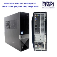 Refurbished Dell Vostro 3268 SFF desktop cpu (intel i3-7th gen, 8GB ram, 240gb SSD)