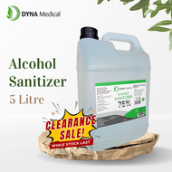 Hand Sanitizer Alcohol 75% 5L Disinfectant Liquid Antibacterial Liquid Sanitizer