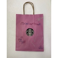 Starbucks x Blackpink Paper Bag / Starbucks Bag / Tumbler Woven Bag / Starbucks Paper Bag