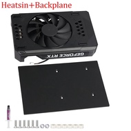 Set Set For Palit RTX 3060 Ti Graphics Card Heatsink Replacement ITX Case Rtx3060ti Video Card DIY S