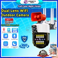 5S Dual Lens CCTV WIFI Camera Wireless Outdoor CCTV Camera 360 8MP Auto Tracking Full Color Night Vision