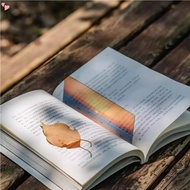 Flexible PET Film Bookmark Vivid Blue Sea sunset scenes Bookmark Ultra-Thin and Tear-Resistant Journ