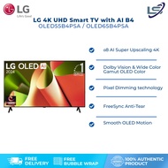 [New Model] LG 55/65 inch 4K UHD Smart TV with AI B4 OLED55B4PSA / OLED65B4PSA | α8 AI Super Upscali