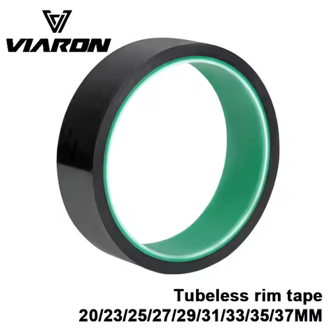 VIARON Bicycle Tubeless Premium PET Rim Tapes 20/23/25/27/29/31/33/35mm*10m Width Anti-loosening Sea