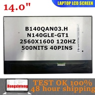 B140QAN03.H N140GLE-GT1 Original NEW 14.0''INCH Laptop Screen 2.5K 40PINS 120HZ FOR HP Probook 445 G