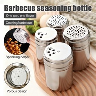 Stainless Steel Powder Shaker Condiment Bottle Flour Sugar Salt Coffee Sifter Powder Tube Bekas Serb