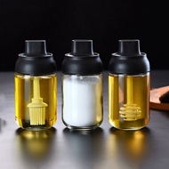 250ml Airtight Condiment Seasoning Glass Jar Bottle Container Honey Stick Botol Perasa 玻璃调味瓶