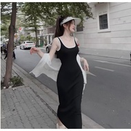 Set 2 Piece includes shirt + strap dress