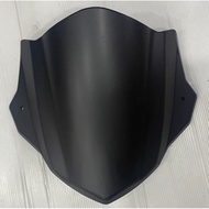 Y16 Yamaha Y16 Cover Visor Cermin Depan Besar 25cm Cowling Visor Y16ZR Hitam Carbon Clear Besar Bulat