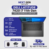 Dell Latitude 7420 | i7 11th Gen Laptop | 32GB RAM | 1TB SSD | 14” FHD | Business Laptop | 1 Year Wa