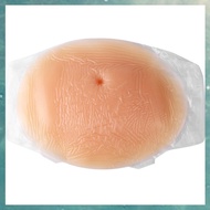 R1100% Silicone Fake Pregnant Belly Disguised Pregnant Women Fake Belly Halloween COS Props