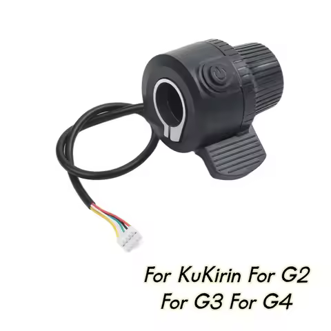 Electric Scooter Throttle Accelerator Switch For KuKirin G2 G3 G4 Black ABS Handlebar Control Replac