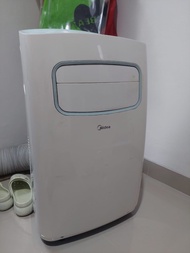 AC portable midea 1 pk (bekas)