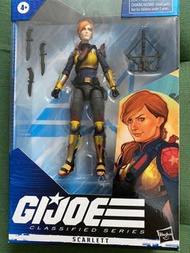 GIJOE gi joe classified hasbro Scarlett hasbro