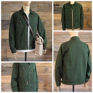 流浪硬漢-美國 Tellason 的 Coverall Jacket - Garment Dyed Green