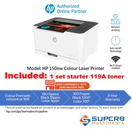 HP Color Laser 150nw Printer 4ZB95A (T&G E-Wallet Rm80)