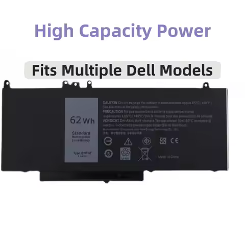 6MT4T 7.6V 62Wh Laptop Battery for Dell Latitude E5450 E5470 E5570 E5550 E5270 Precision 3510 0HK6DV