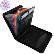 Fireproof File Organizer Waterproof Expanding Files Folder with Pockets Portable Document Organizer 