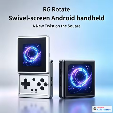 ANBERNIC RG Rotate Rotating Screen Android Handheld Game Console 3.5" IPS Retro Emulator WiFi Video 