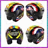 LIMITED EDITION !!! 100% Original KYT No Bike No Life Singapore Malaysia 3 Nation Helmet KYT / KYT N