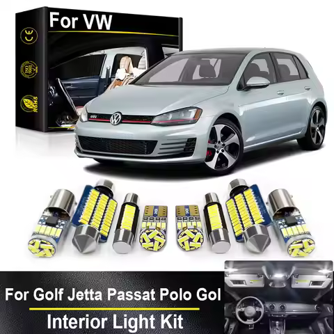 For Volkswagen VW Golf 2 3 4 5 6 7 Jetta Bora Vento Passat B5 B6 B7 B8 CC Polo Gol G4 G5 G6 G7 LED I