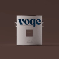 Voqe สีน้ำอะครีลิคแท้ 100% เฉดสีช็อกโกแลต สีทาบ้าน ทาอาคารเกรดพรีเมี่ยม เนื้อสีเยอะ