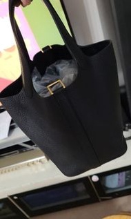 Hermes picotin 18 黑金 full 新