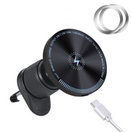 Car Charger Built-In Magnetic Design Quick Installation Bumpy Road Stability#twi