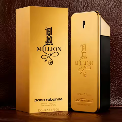 1 Million By Paco Rabanne For Men's Eau De Toilette TESTER 3.4 fl oz 100 ml Long lasting fragrance, 