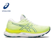 ASICS Women GEL-NIMBUS 24 Running Shoes in White/Velvet Pine